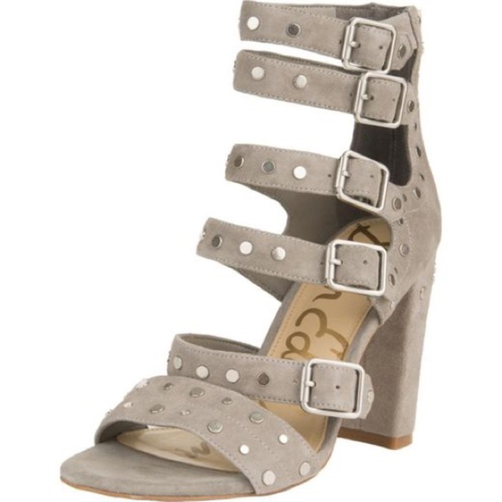 ✨NEW✨ SAM EDELMAN York Grey Stud Sandal